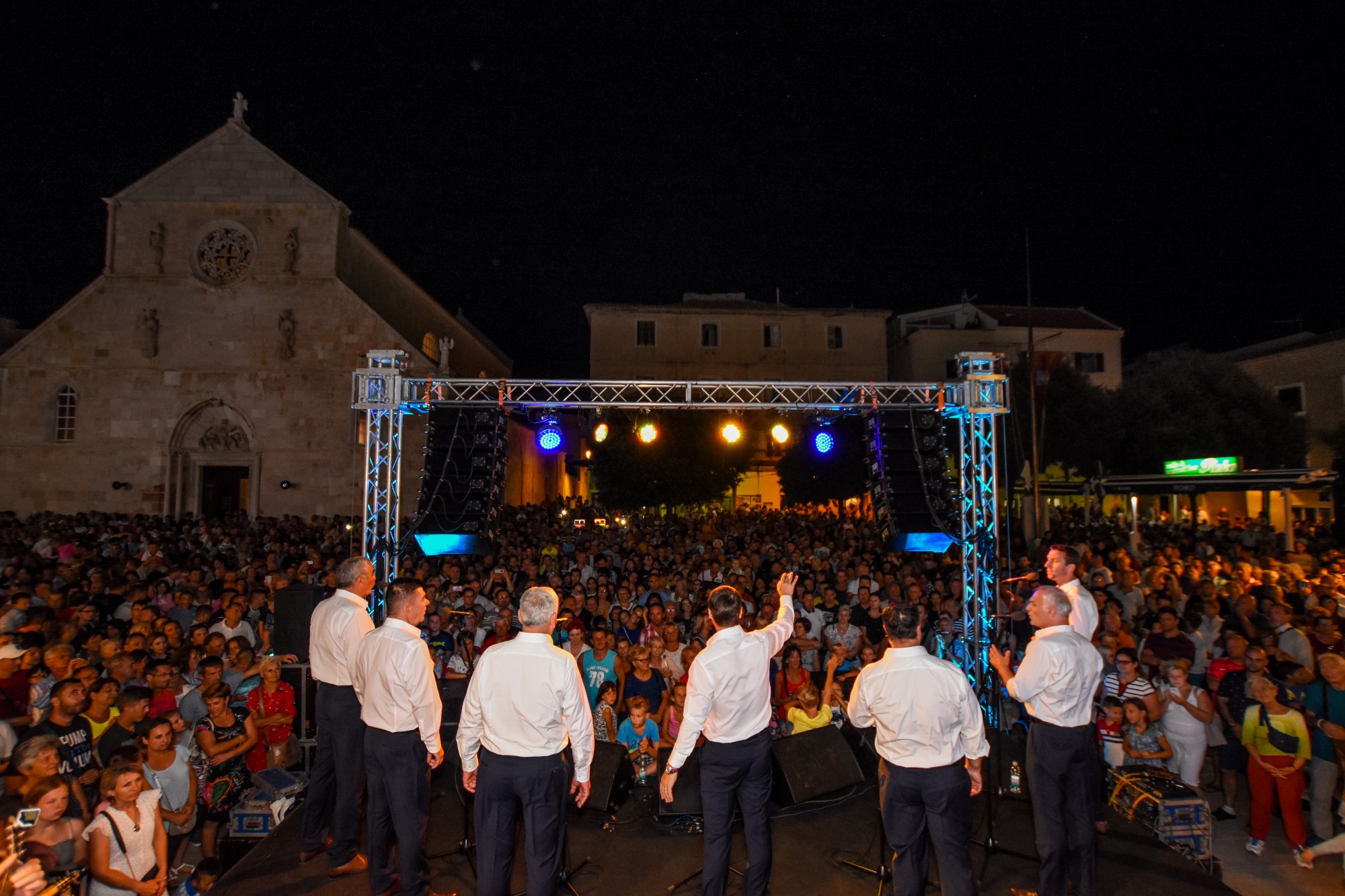 Proslava Velike Gospe u Pagu uz nastup klape Intrade Proslava Velike Gospe u Pagu uz nastup klape Intrade