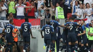 Svjetsko nogometno prvenstvo 2018., finale, Hrvatska – Francuska