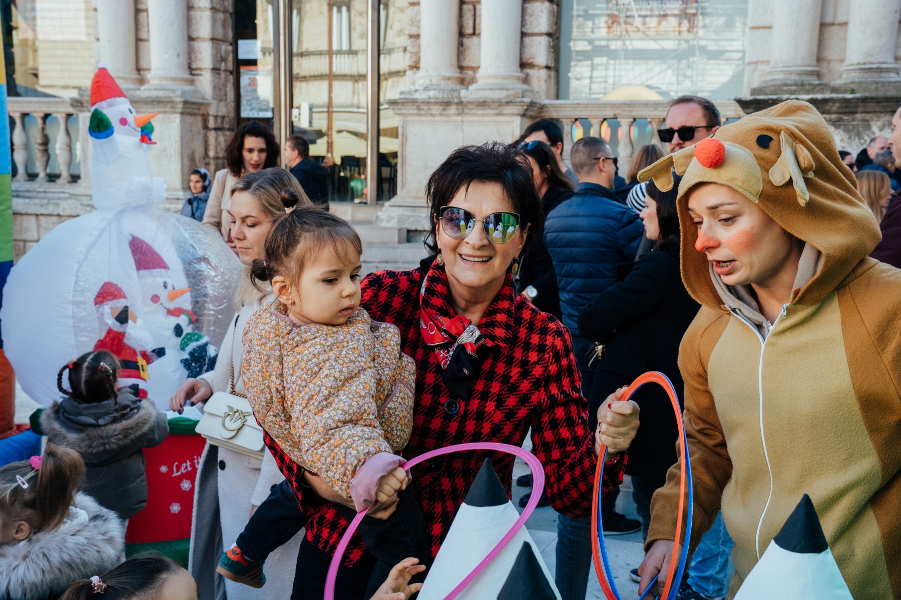 Dječji Advent na Narodnom trgu u Zadru