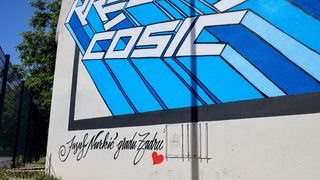 Krešimira Ćosić – mural Krešimira Ćosić – mural