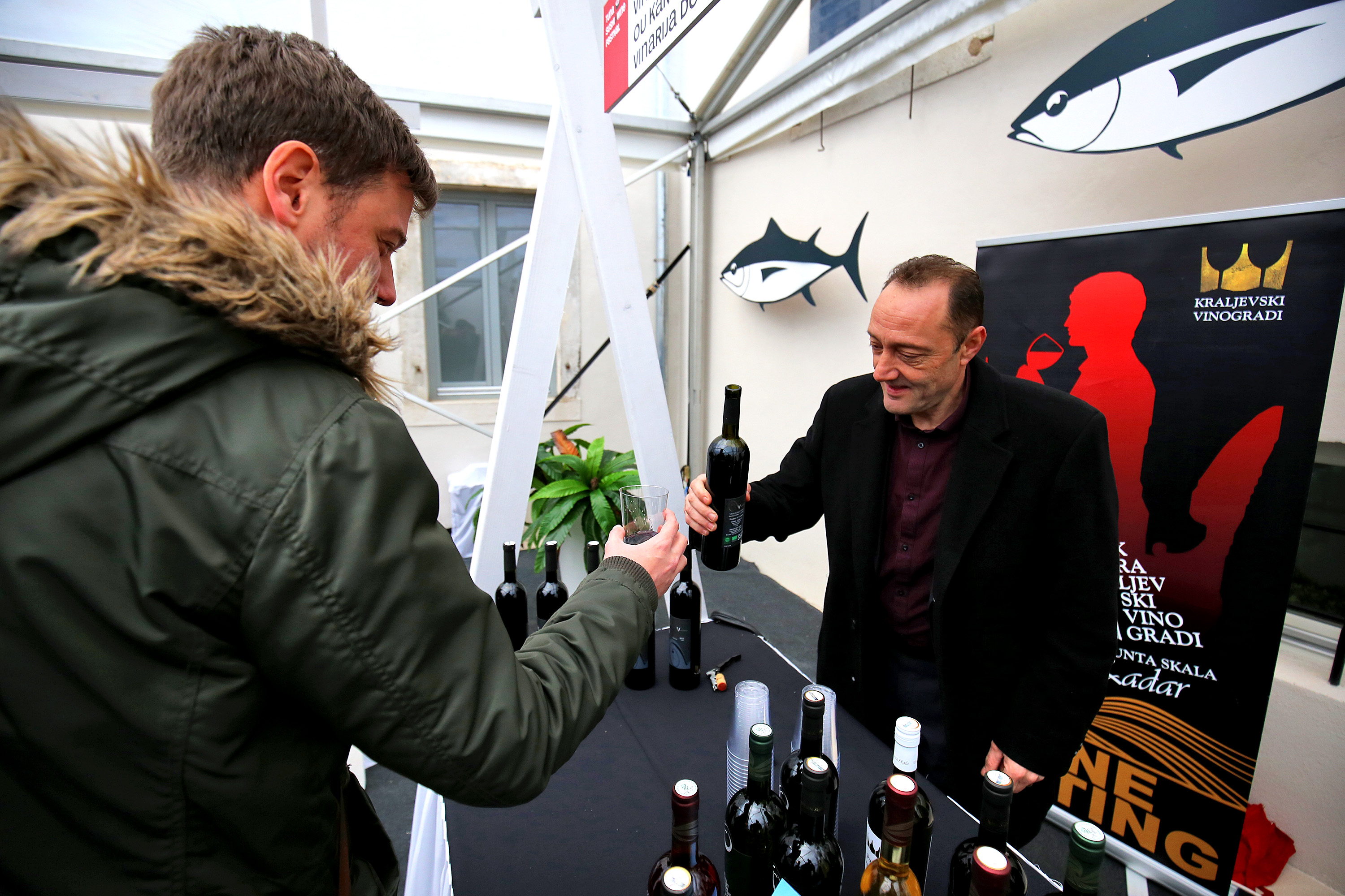 Otvaranje eno-gastro kutka u atriju palače Cedulin u Zadru