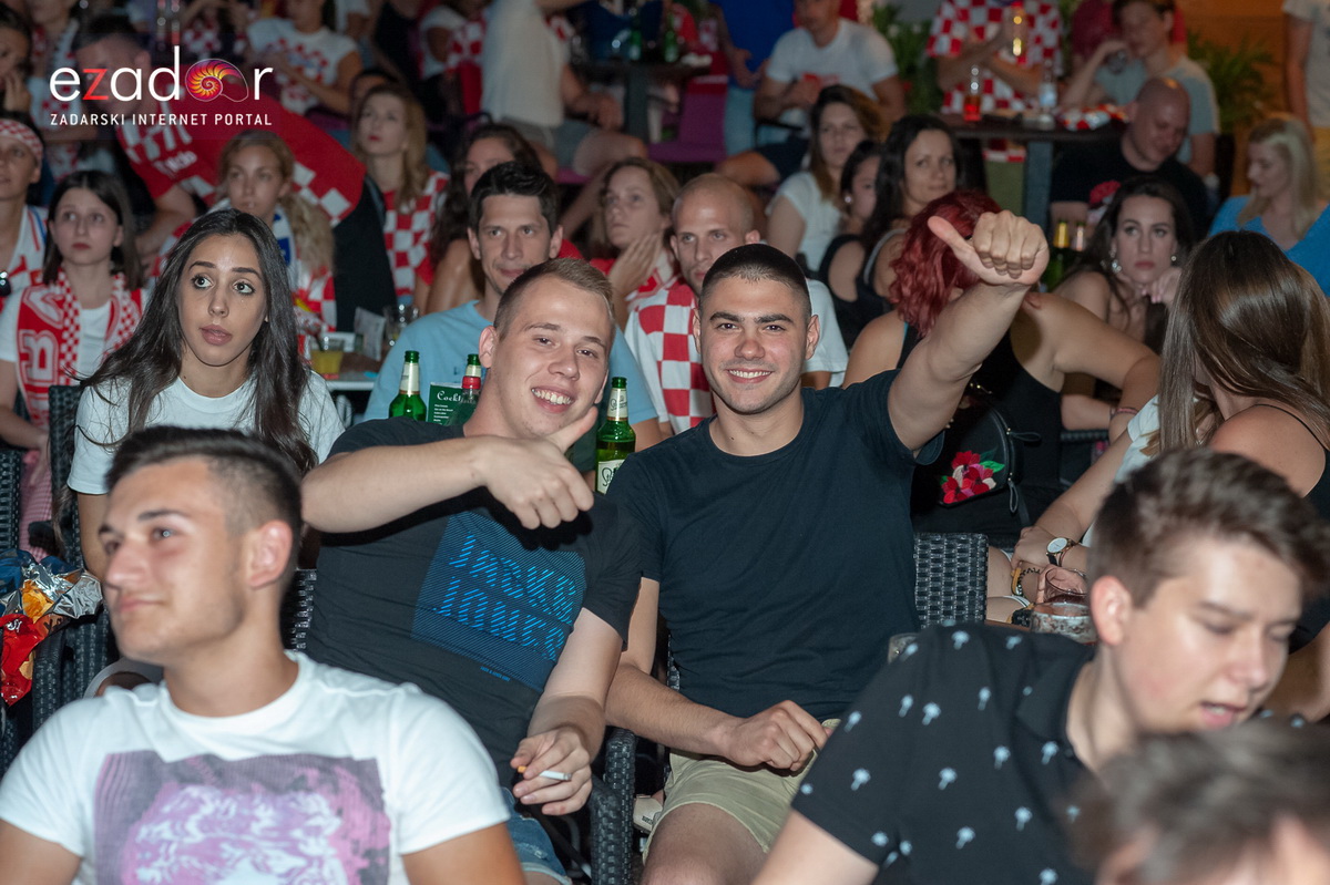 Zadar je gorio: Velika fešta nakon plasmana Vatrenih u polufinale Svjetskog prvenstva