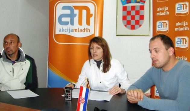 Akcija mladih Zadar: Marko Pupić-Bakrač, Marjana Botić i Ante Rubeša