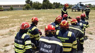Pripreme za PP sezonu u zrakoplovnoj bazi zemunik