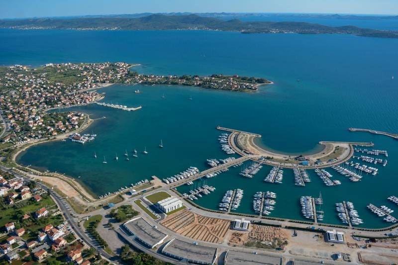 Let iznad Sukošana i Marine Dalmacija, Foto: Dino Stanin/PIXSELL Let iznad Sukošana i Marine Dalmacija, Foto: Dino Stanin/PIXSELL