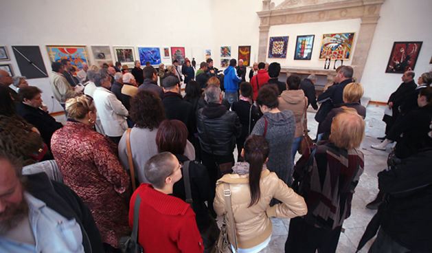 Otvorenje Izložbe HDLU Zadar u Gradskoj loži (foto:Saša Čuka)