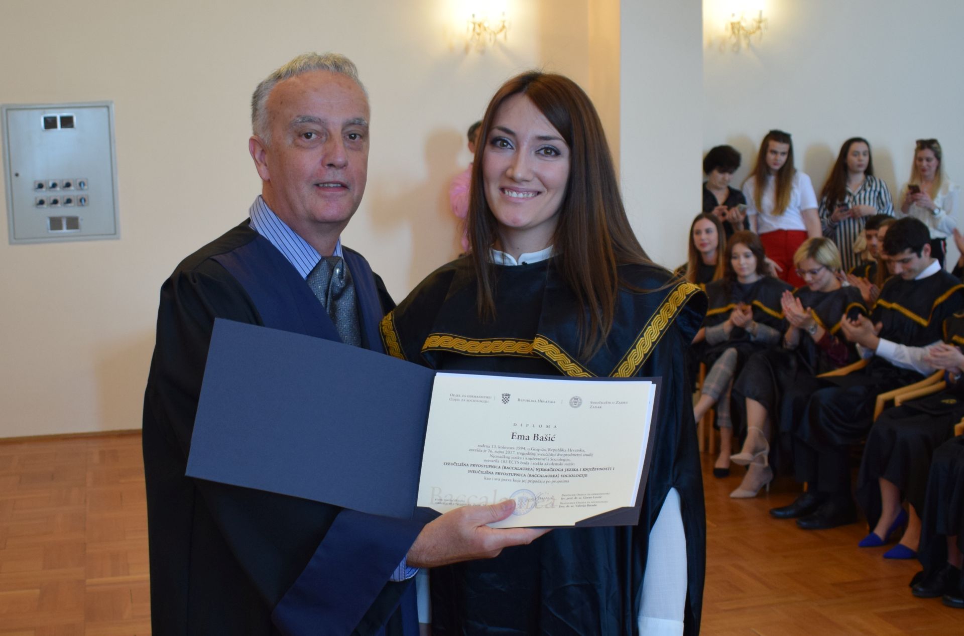 Sveučilište u Zadru: Promocija magistara Odjela za germanistiku
