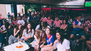 Euro 2016: Utakmica između Hrvatske i Češke gledala se u brojnim zadarskim lokalima i kafićima.