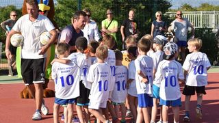 Legendarni Lothar Matthäus trenirao s klincima na Punta Skali. Photo: Hrvoje Jelavić/PIXSELL