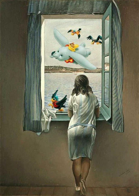 Crtani junaci u umjetnosti Crtani junaci u umjetnosti