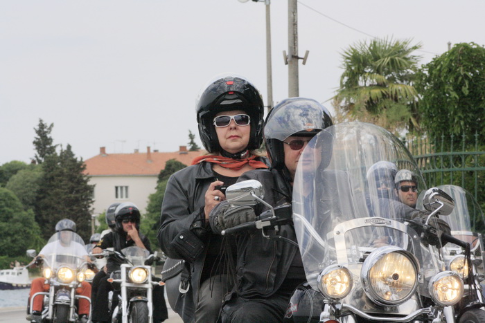 Povorka Harley Davidsona kroz Zadar 28. svibnja, Foto: Mladen Malik