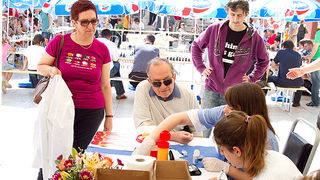 Subota na Narodnom trgu: šahovska simultanka i mjerenje šećera u krvi, foto: Leo Banić