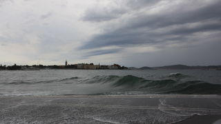 Tramontana u Zadru 26. kolovoza 2012.