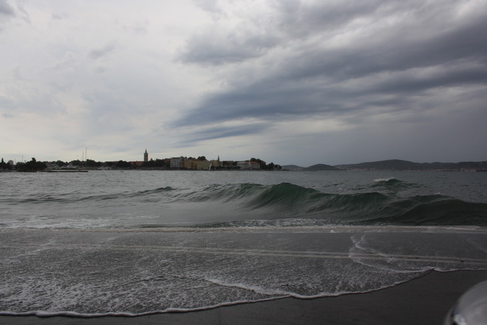 Tramontana u Zadru 26. kolovoza 2012.