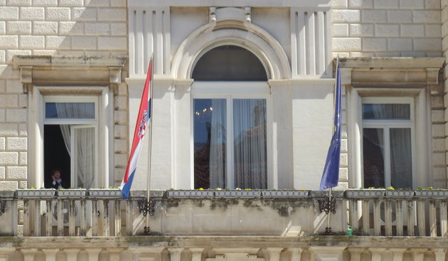 Tornado prosvjed, gradska vijecnica