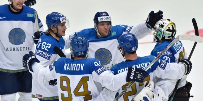 Hokejaši Kazahstana, foto: 15min.lt Hokejaši Kazahstana, foto: 15min.lt