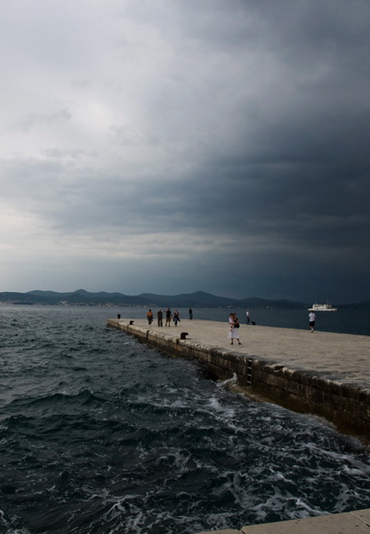 Zadar: Pred neveru 20. lipnja 2009.
