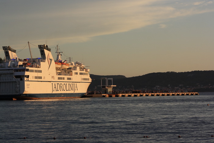 Čudesni zalazak sunca u Zadru 26. kolovoza 2012.