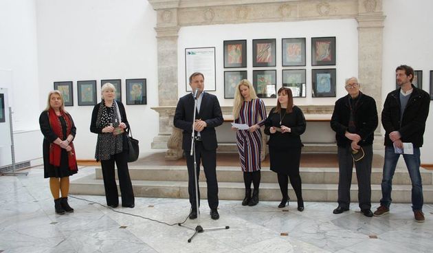 Izložba “Pogled iz duše” Vlatka Troskota za Udrugu slijepih