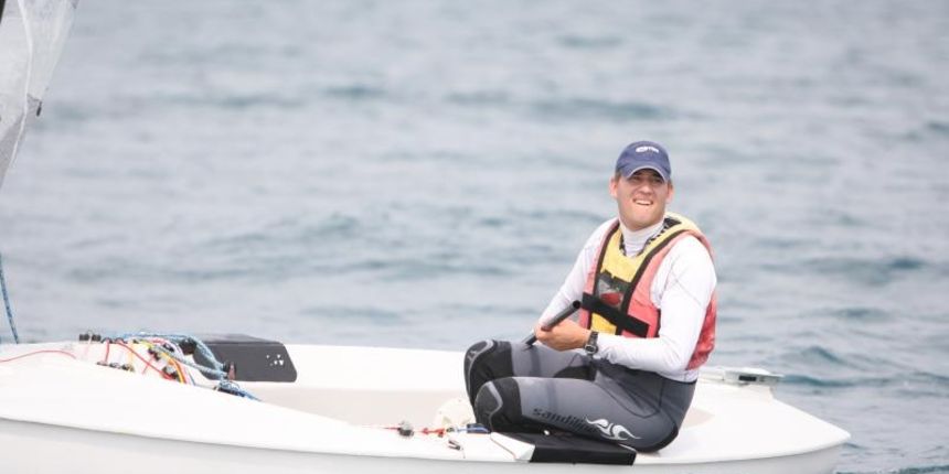 12.05.2010.Split – Jedrilicar Mate Arapov iz JK MORNAR pobjednik je prve utrke evropskog prvenstva za jedrilicare u klasi FINN koja se odrzava u Splitu.Drugi dan natjecanja napokon su se stekli uvjeti za jedrenje. Nikola Baric,junior Yc Labud. Photo: Ivo 12.05.2010.Split – Jedrilicar Mate Arapov iz JK MORNAR pobjednik je prve utrke evropskog prvenstva za jedrilicare u klasi FINN koja se odrzava u Splitu.Drugi dan natjecanja napokon su se stekli uvjeti za jedrenje. Nikola Baric,junior Yc Labud. Photo: Ivo