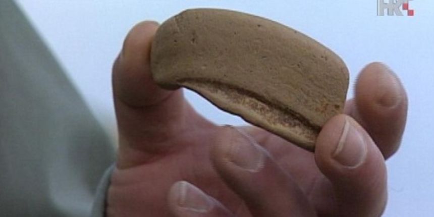 U uvali kod mjesta Ljubač otkrivena antička tvornica keramike, screenshot hrt