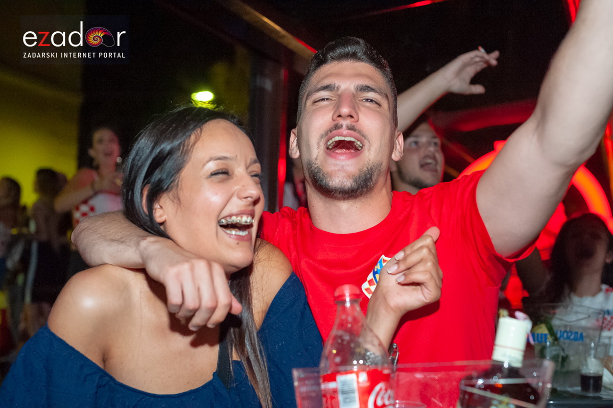 Zadar je gorio: Velika fešta nakon plasmana Vatrenih u finale Svjetskog prvenstva