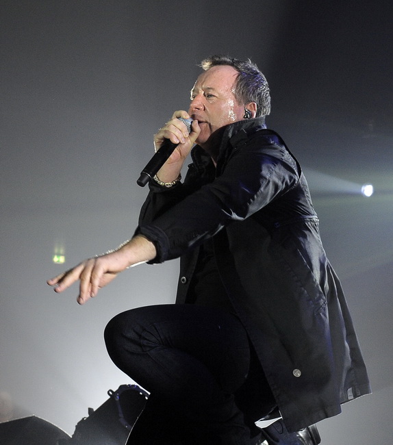 Split, 131109.
Skotski band Simple Minds odrzao je koncert u splitskoj Spaladium Areni. 
Kao predgrupa nastupio je trio Vlatko Stefanovski.
Foto: Jadran Babic / CROPIX