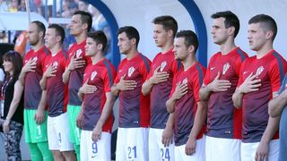 07.06.2015., Varazdin – Prijateljska nogometna utakmica izmedju Hrvatske i Gibraltara. Photo: Goran Stanzl/PIXSELL