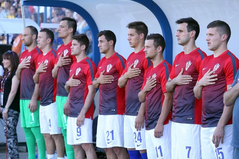 07.06.2015., Varazdin – Prijateljska nogometna utakmica izmedju Hrvatske i Gibraltara. Photo: Goran Stanzl/PIXSELL