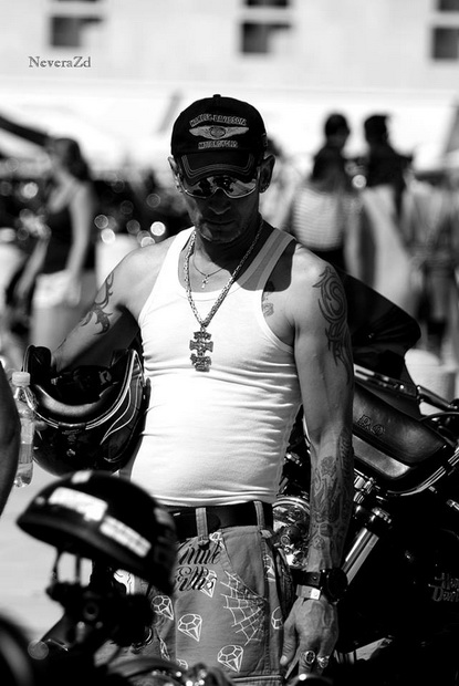 Nekoliko stotina vlasnika kultnih Harley Davidsona danas je posjetilo Zadar, Foto: Nevera ZD