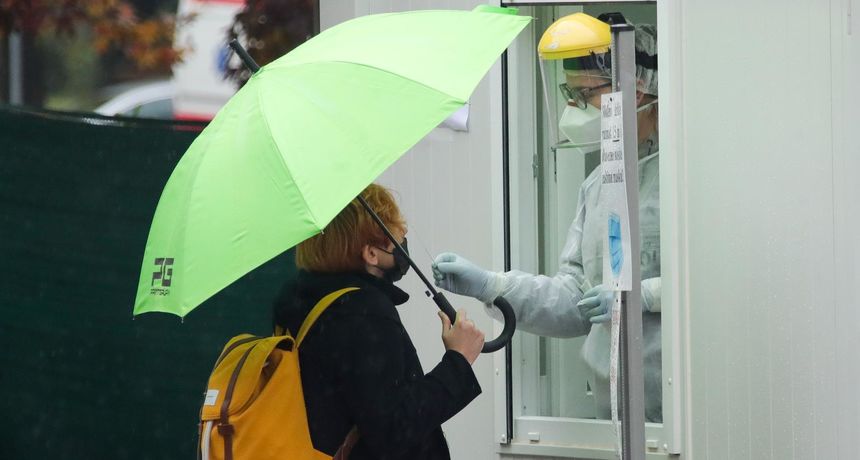 Koronavirus ilustracija, covid, covid-19, test, testiranje, andrija štampar