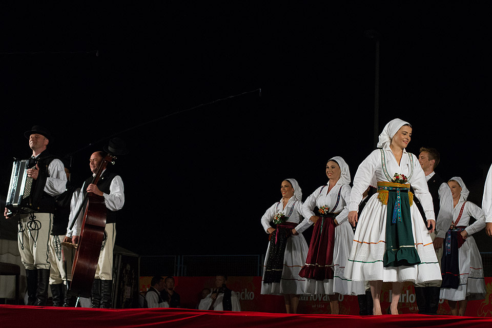 Bibinje: Nastup ansambla Lado, foto: Leo Banić