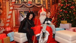 Sveti Nikola u Supernova centru 6. prosinca 2016.  Foto: Iva Perinčić