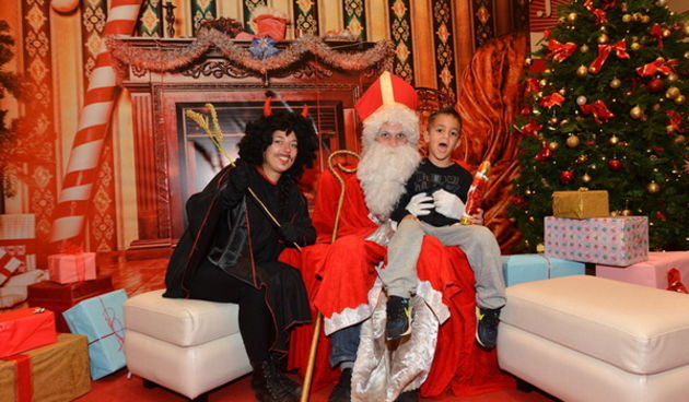 Sveti Nikola u Supernova centru 6. prosinca 2016.  Foto: Iva Perinčić