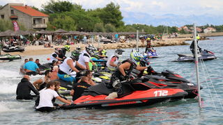Plaža Jadro u Viru: Finalni dan posljednje utrke Alpe Adria Jet Ski Toura 2016. Foto: Kažimir Škrbić/Virski list