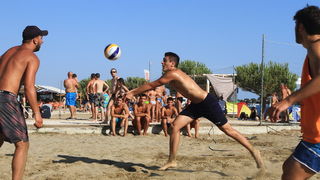 Na plaži Punta u Bibinjama održan 6. Memorijalni turnir u odbojci na pijesku za Tomislav Sikirića – Siku. Foto: Leo Banić Na plaži Punta u Bibinjama održan 6. Memorijalni turnir u odbojci na pijesku za Tomislav Sikirića – Siku. Foto: Leo Banić