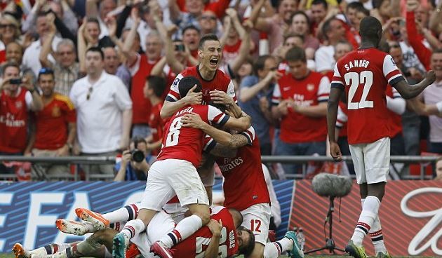 FC Arsenal pobjednik FA Cupa, foto: AP/dailymail.co.uk