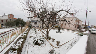 Snijeg u Bibinjama 3. veljače 2012, Foto: Leo Banić