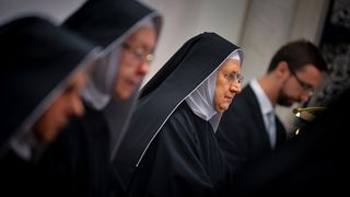 Nadbiskup Puljić predvodio svečano misno slavlje u crkvi. sv. Marije u sklopu obilježavanja 950. obljetnice spomena samostana. Foto: Iva Perinčić