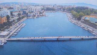 Izložba fotografija posvećenih zadarskom mostu u atriju palače Cedulin