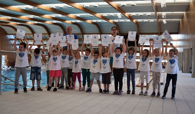 PK Zadar: Proplivalo sedamnaest malenih superjunaka