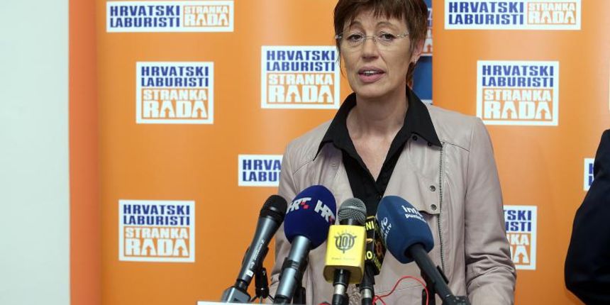 Nansi Tireli v.d. predsjednice Hrvatskih laburista, foto: pixsell.hr