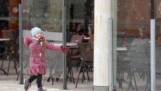 Prve snježne pahulje u Zadru