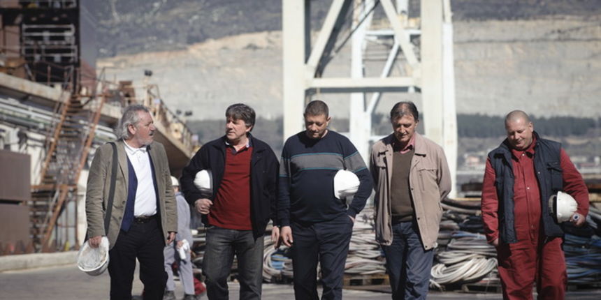 Split, 040313.
Brodogradiliste, Brodosplit.
Potpisivanje ugovora o suradnji izmedju Sindikata metalaca hrvatske, Nezavisnog sindikata Brodosplita i Radnickog sindikata Brodosplita u splitskom brodogradilistu.Na fotografiji:predsjednik Nezavisnog sindikata Split, 040313.
Brodogradiliste, Brodosplit.
Potpisivanje ugovora o suradnji izmedju Sindikata metalaca hrvatske, Nezavisnog sindikata Brodosplita i Radnickog sindikata Brodosplita u splitskom brodogradilistu.Na fotografiji:predsjednik Nezavisnog sindikata