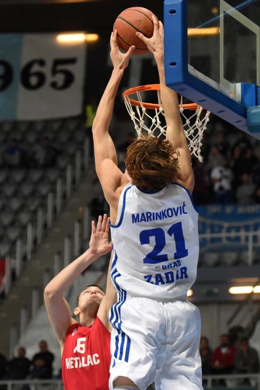ABA liga, 22.kolo: KK Zadar – KK Metalac 88-72. Foto: Dino Stanin/PIXSELL ABA liga, 22.kolo: KK Zadar – KK Metalac 88-72. Foto: Dino Stanin/PIXSELL