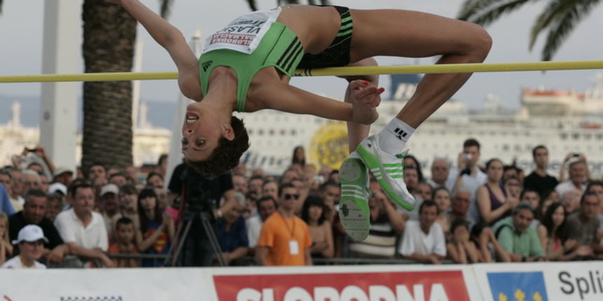 Split, 240611.
Danas je na splitskoj Rivi odrzan medjunarodni skakacki miting Slobodna Dalmacija.
Blanka Vlasic
Foto: Jakov Prkic / Cropix Split, 240611.
Danas je na splitskoj Rivi odrzan medjunarodni skakacki miting Slobodna Dalmacija.
Blanka Vlasic
Foto: Jakov Prkic / Cropix
