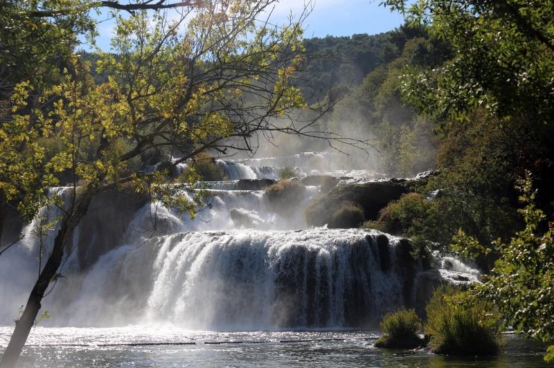 Nacionalni park Krka bilježi rekordan broj posjetitelja. Photo: Duško Jaramaz/PIXSELL