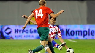 Zagreb, 050909.Stadion Maksimir, kvalifikacijska utakmica skupine 6 za Svjetsko nogometno prvenstvo u Juznoafrickoj Republici, susret reprezentacija Hrvatske i Bjelorusije.Na slici: Vedran Corluka 5Foto: Damir Krajac / CROPIX