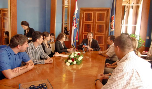 Grgurevic primio predstavnike Studentskih zborova, Foto: Mia Knezevic