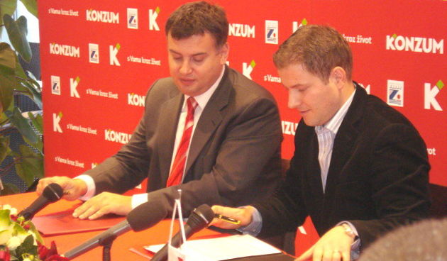 Magas i Rados, potpis pponzorskog ugovora 26.1.2008.